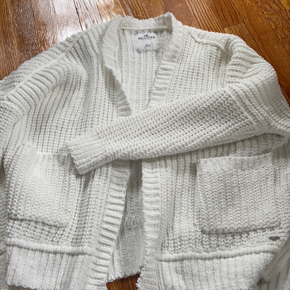 chenille cardigan